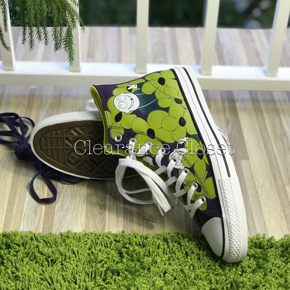 Conv&Dinosaur Jr. CT PRO Hi Eggplant/Yell M AUTHEN - Picture 6 of 8